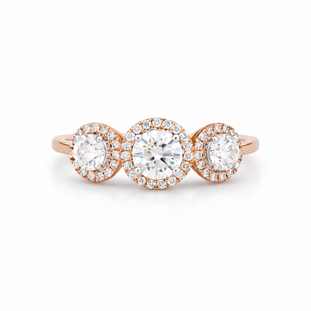 Round Trio Ring
