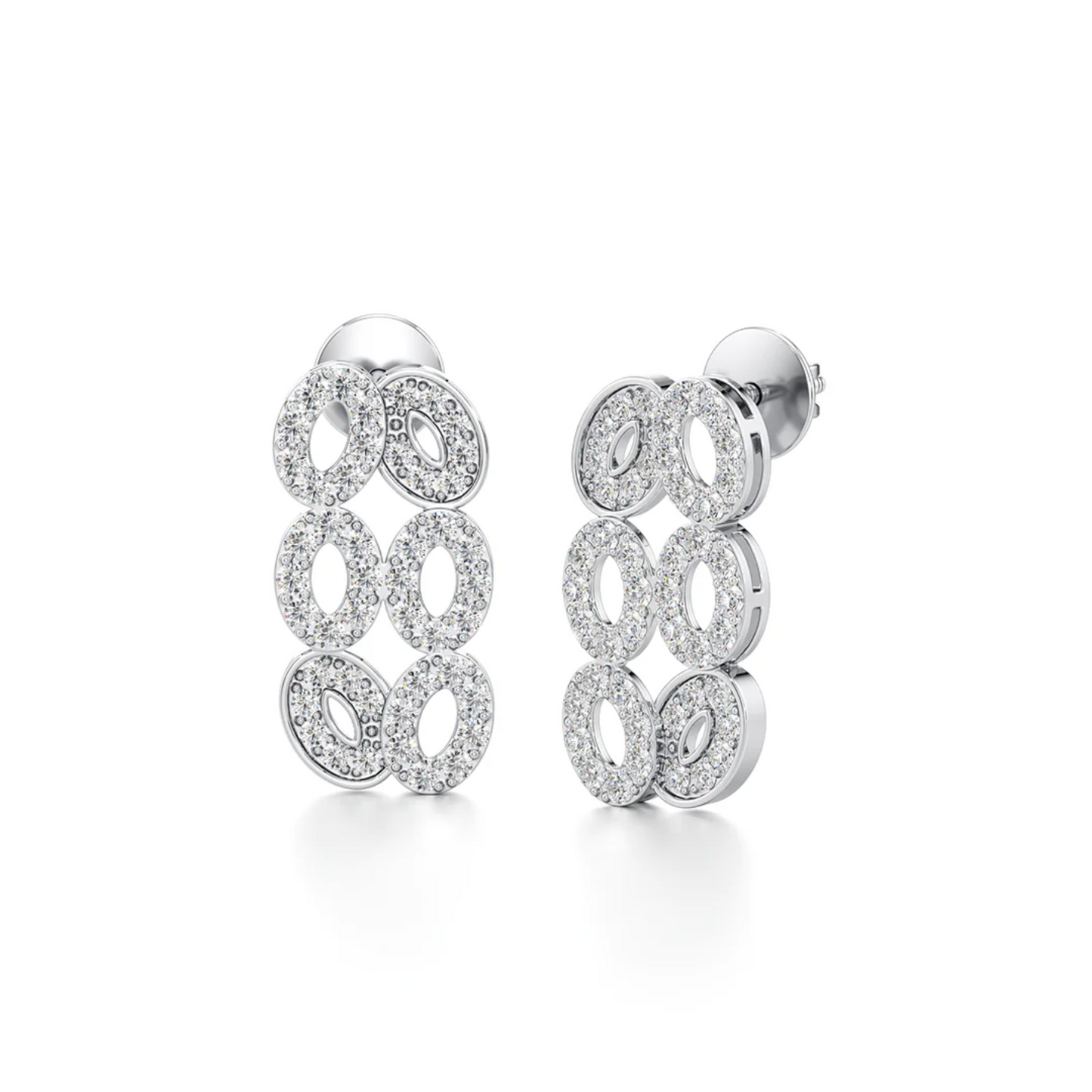 Circle Drop Earrings