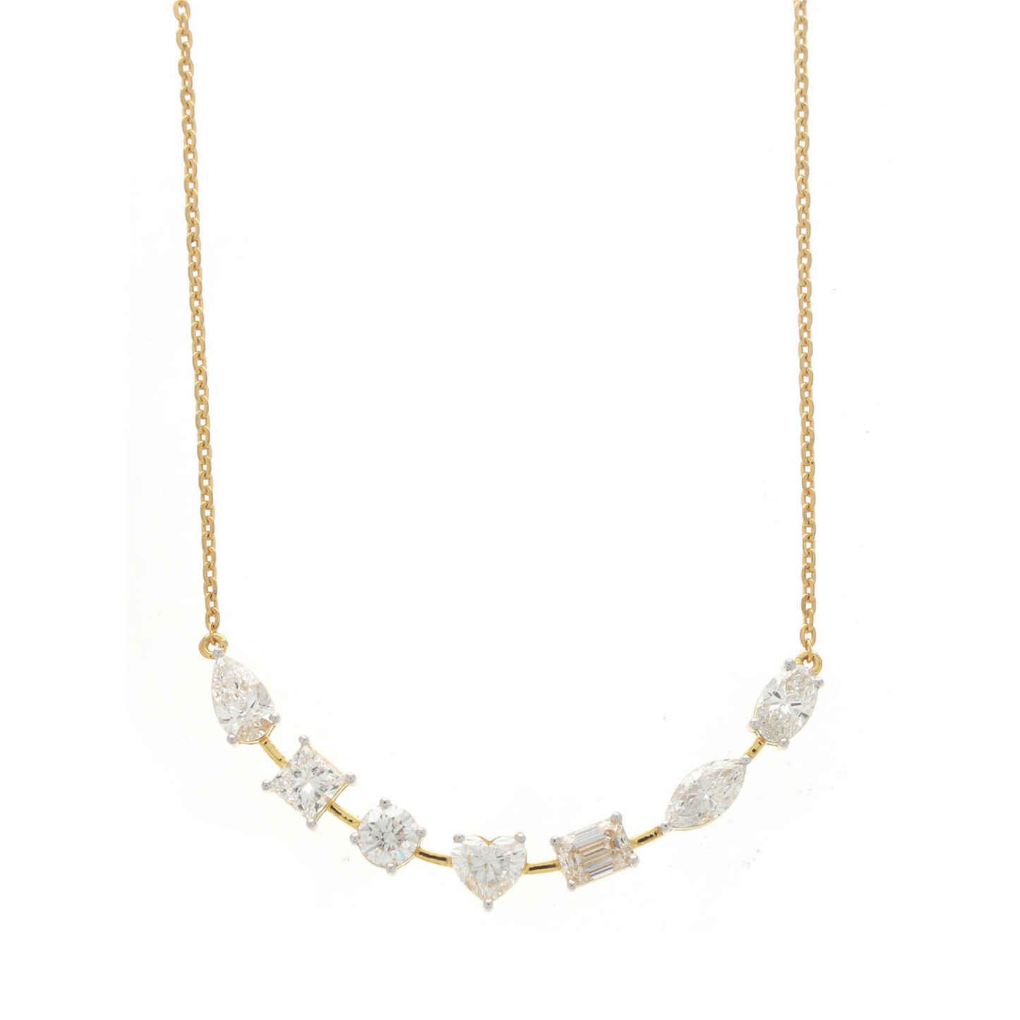 Lustre Line Necklace