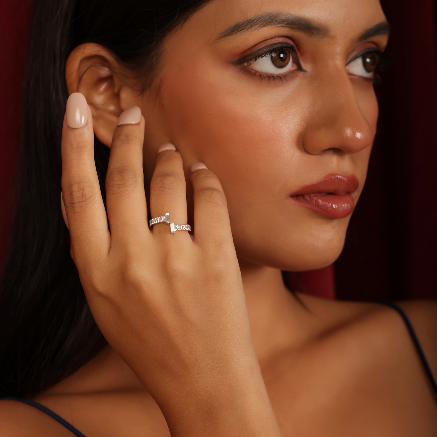 Subtle Spark Ring