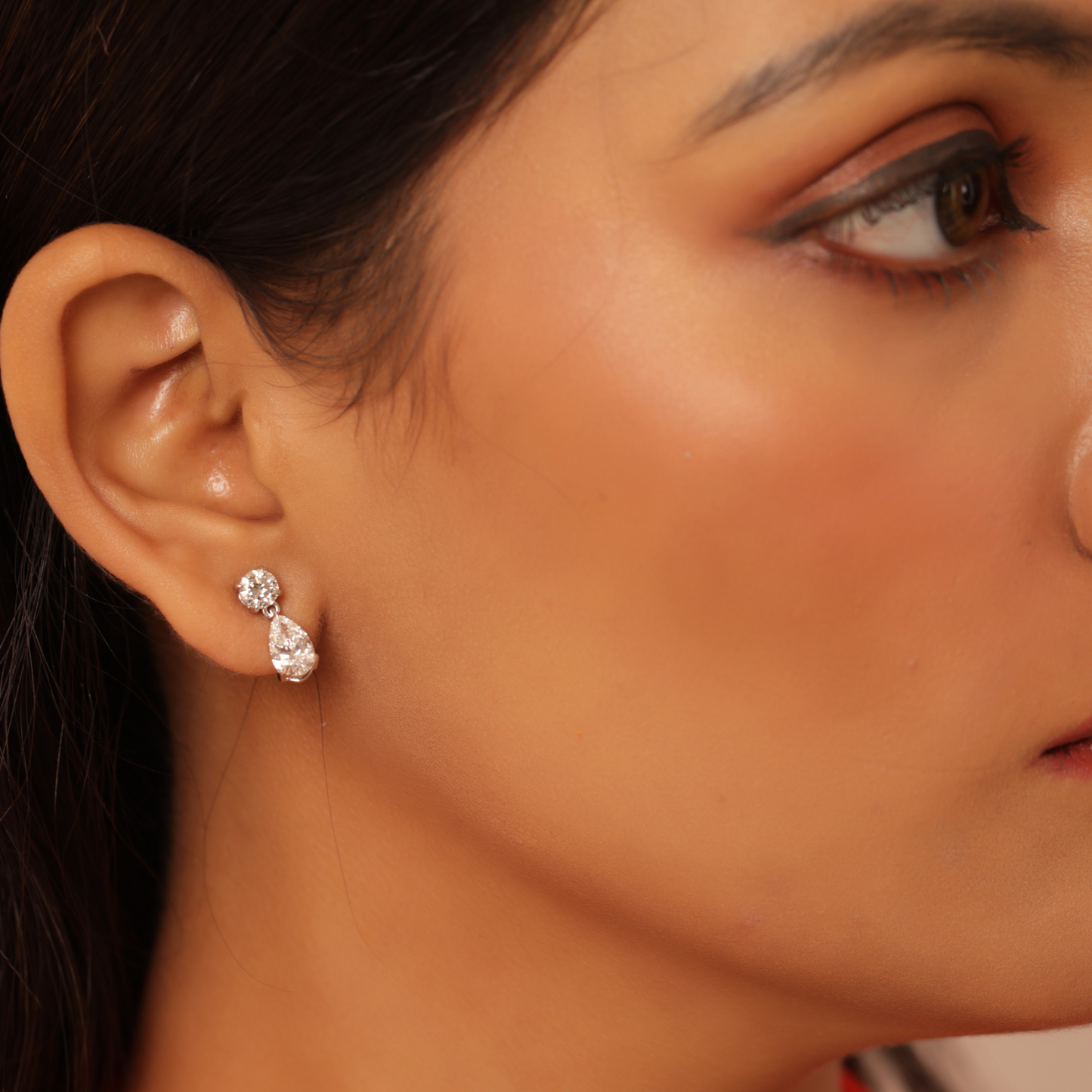 Starburst Charm Stud Earrings