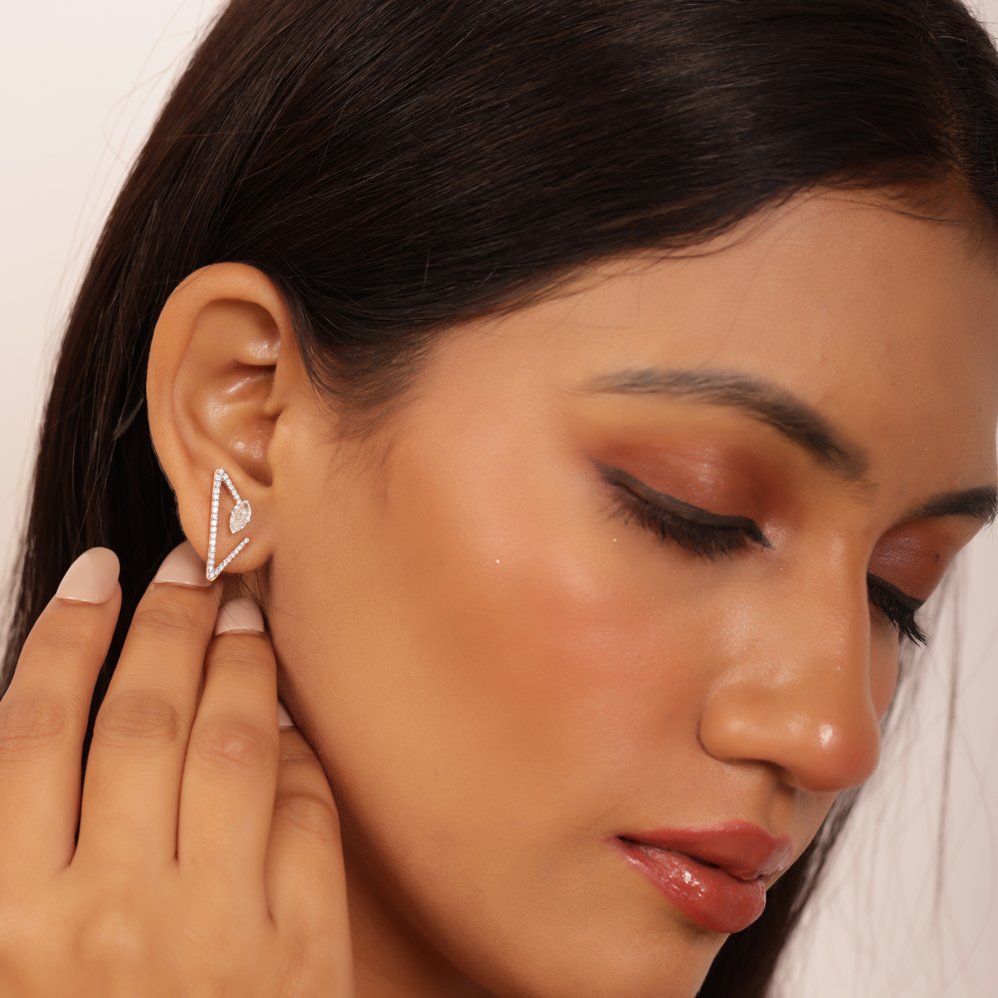 Bold Horizon Studs Earrings