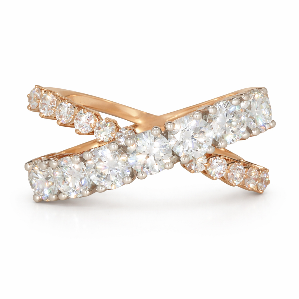 Round cross Ring