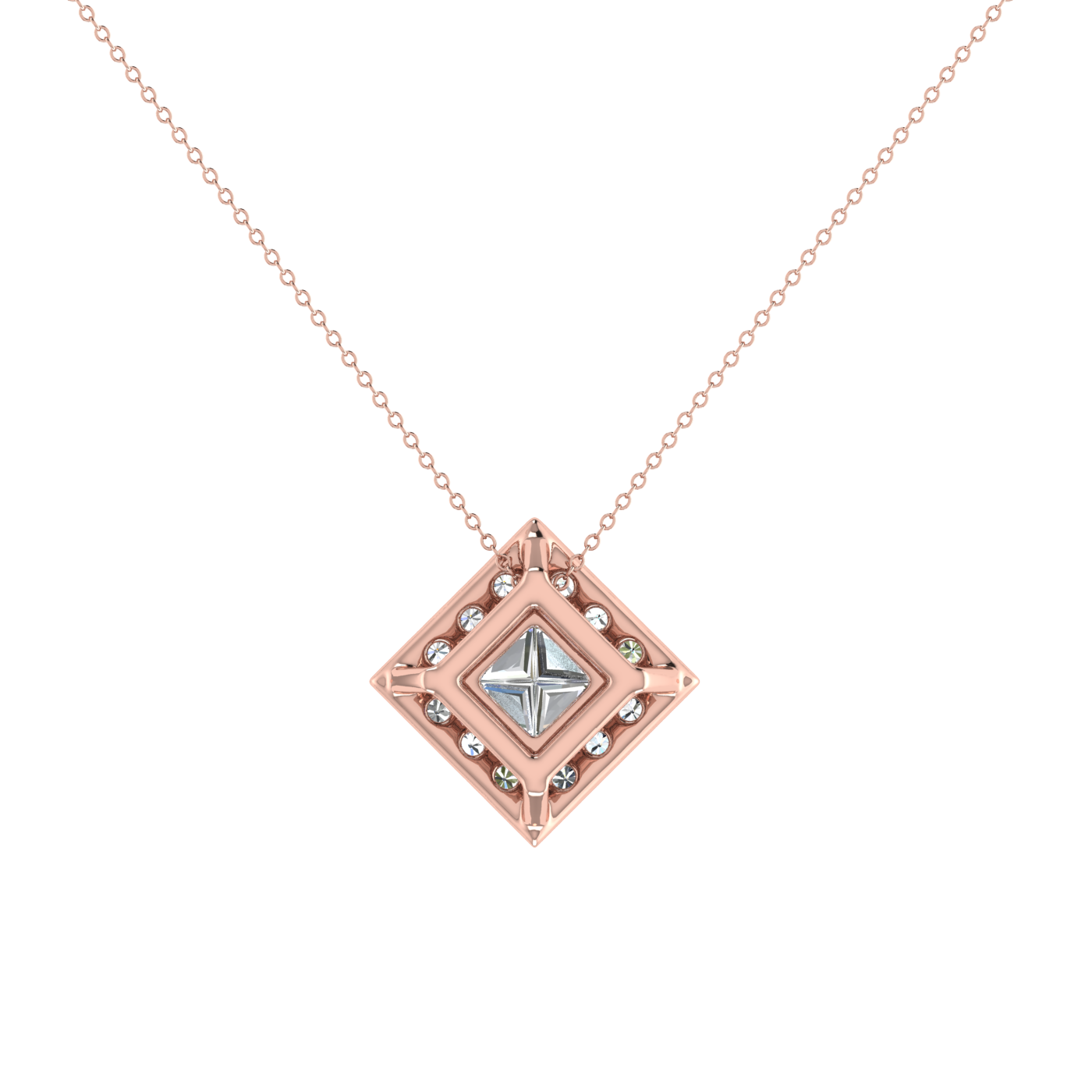 Princess Pendant in Halo