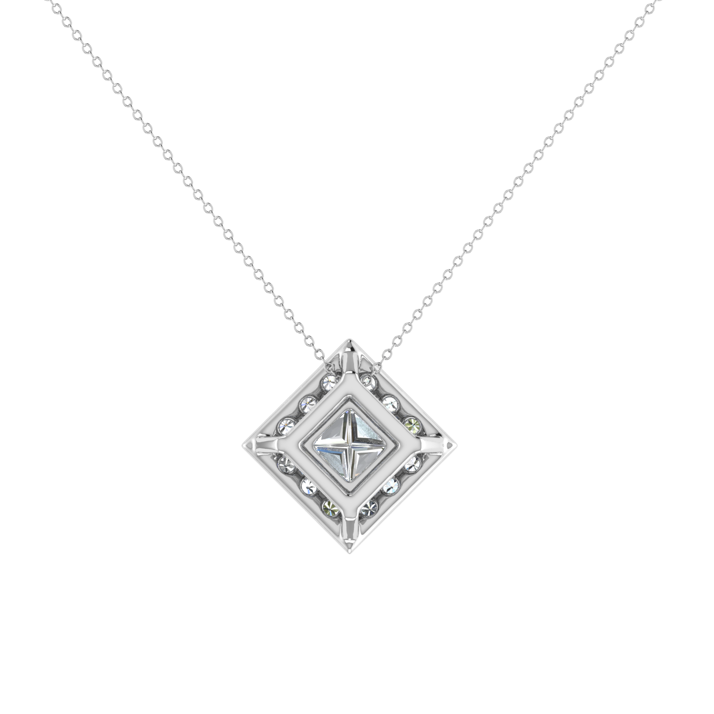 Princess Pendant in Halo