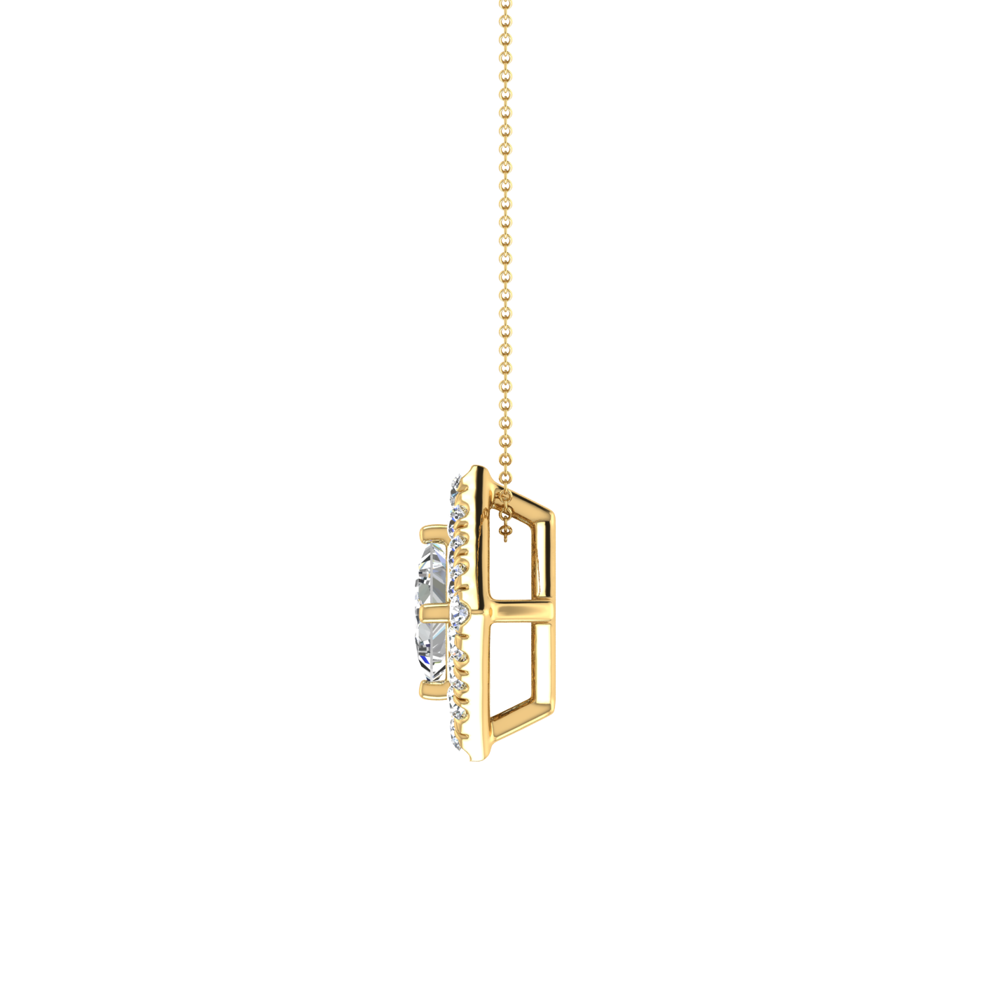 Princess Pendant in Halo