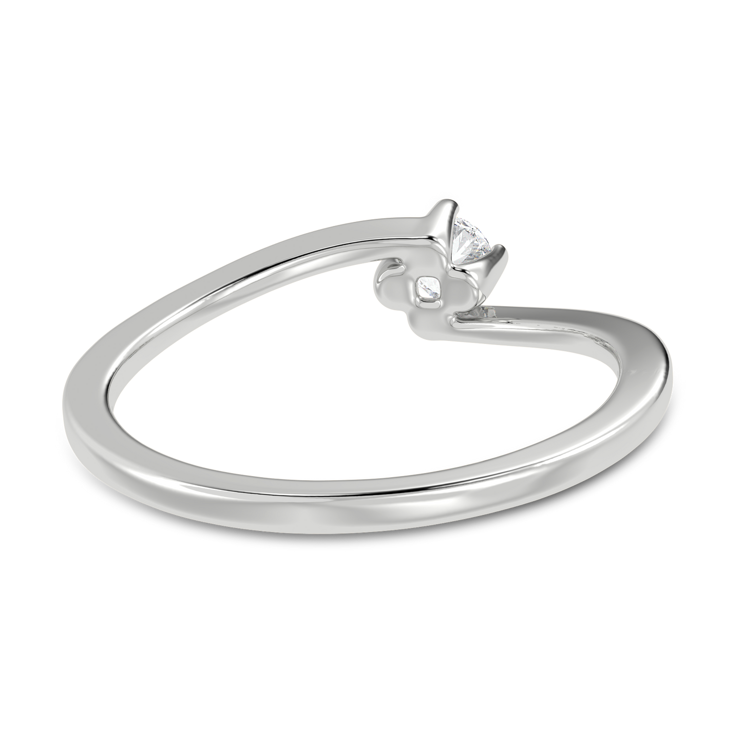 Fancy Round Solitaire Ring (0.25 ct)