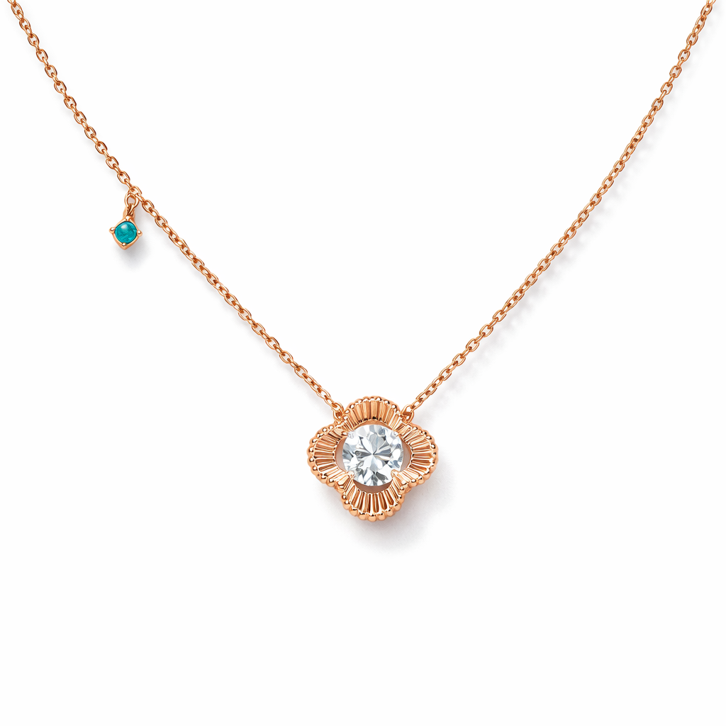 Floral Round pendant