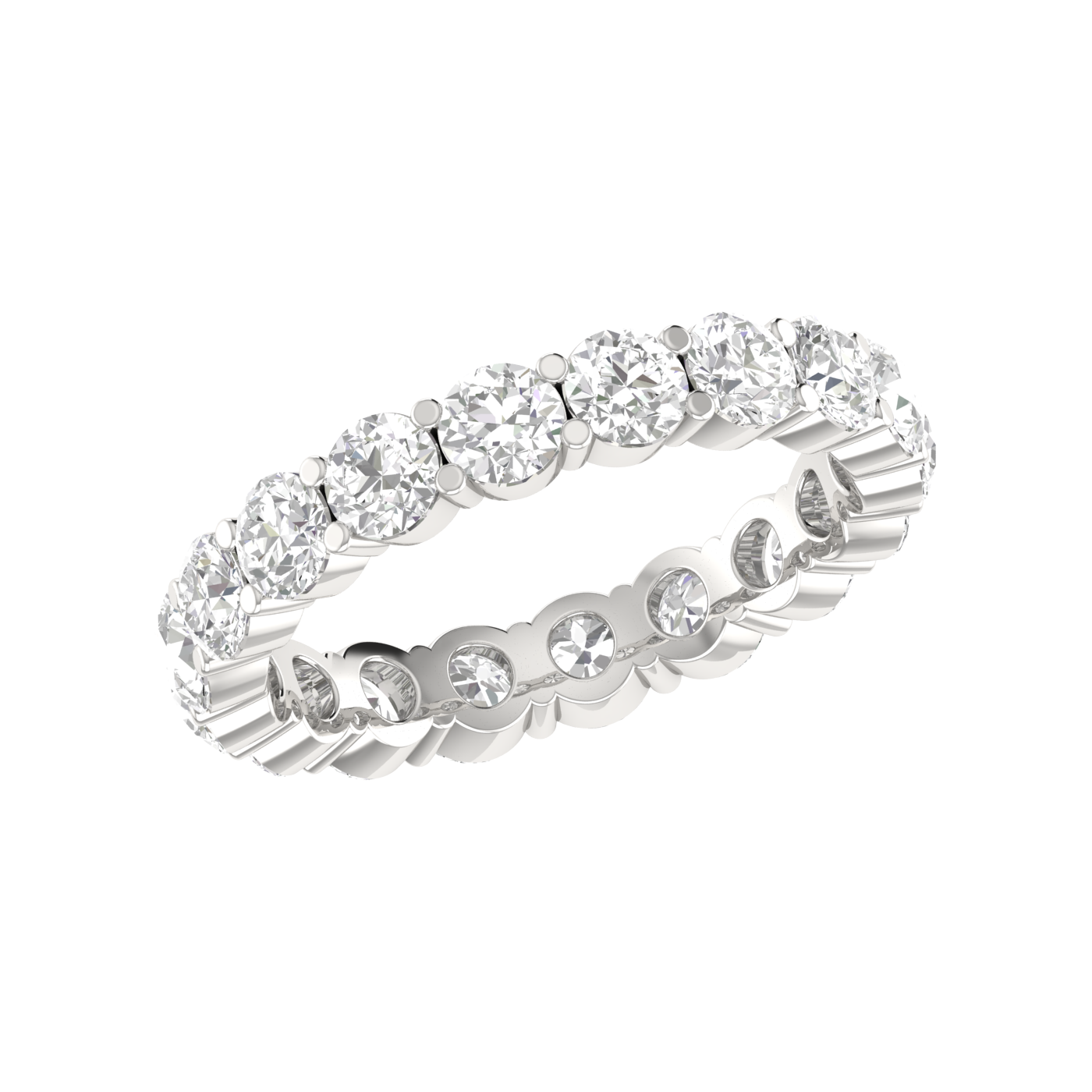 Round Eternity Ring (0.15 ct each)