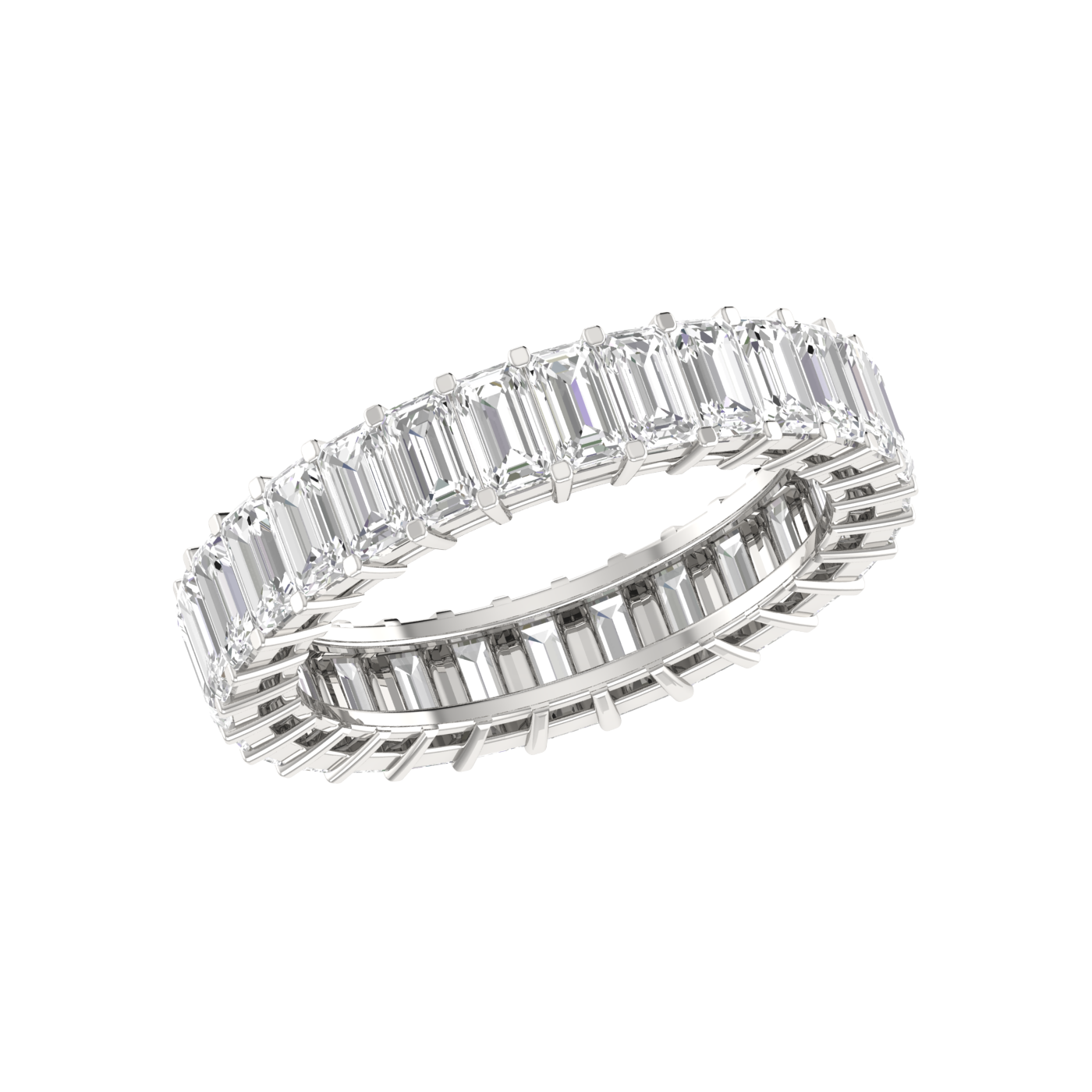 Emerald Eternity Ring (0.10 ct each)