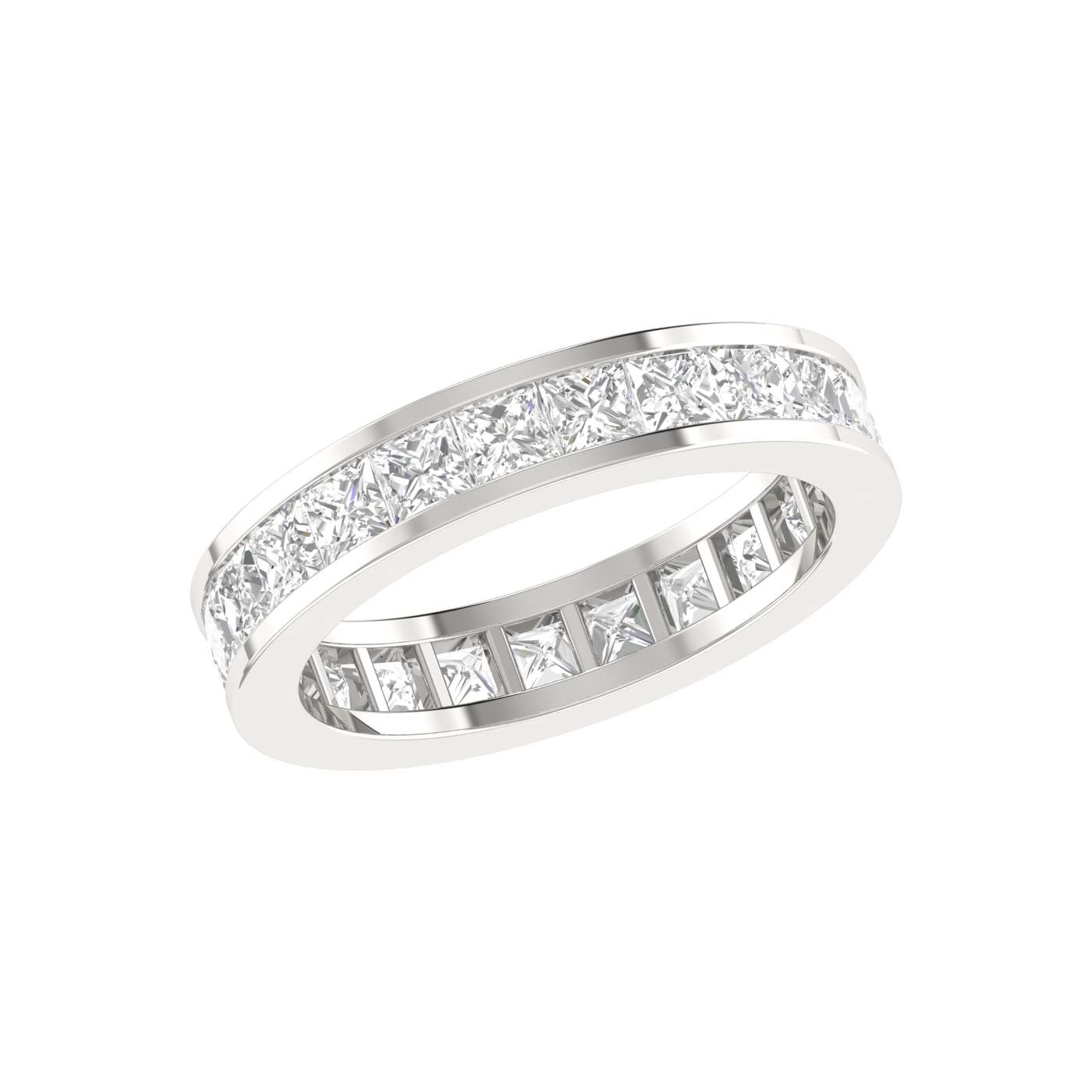 Princess Eternity Ring (0.15 ct each)