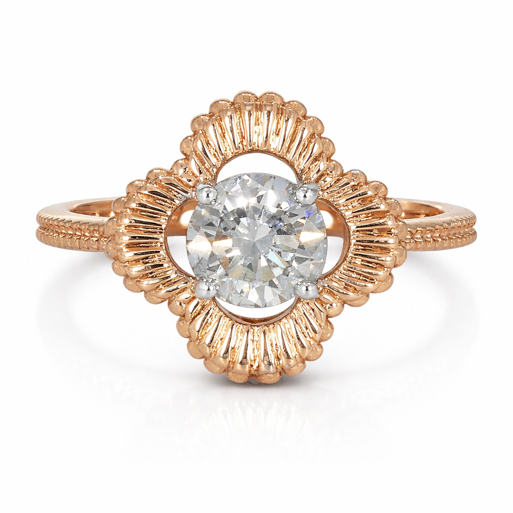 Round rays Ring