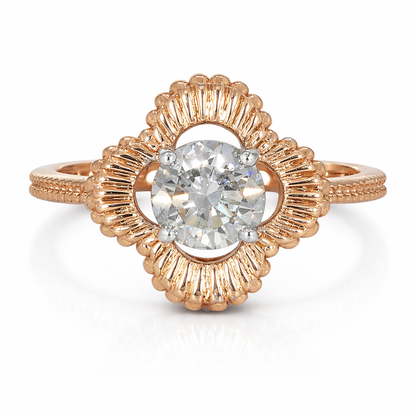 Round rays Ring