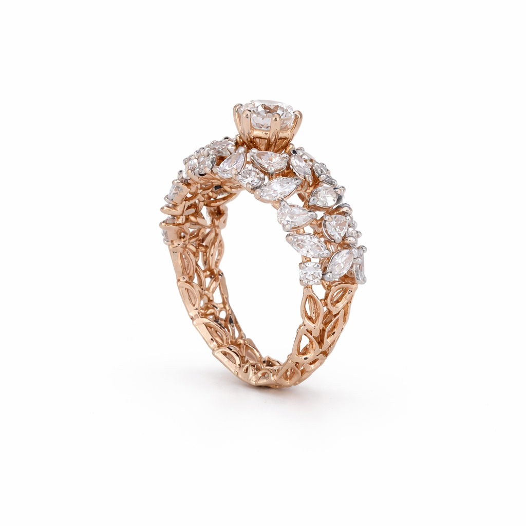 Enchanted majesty solitaire ring