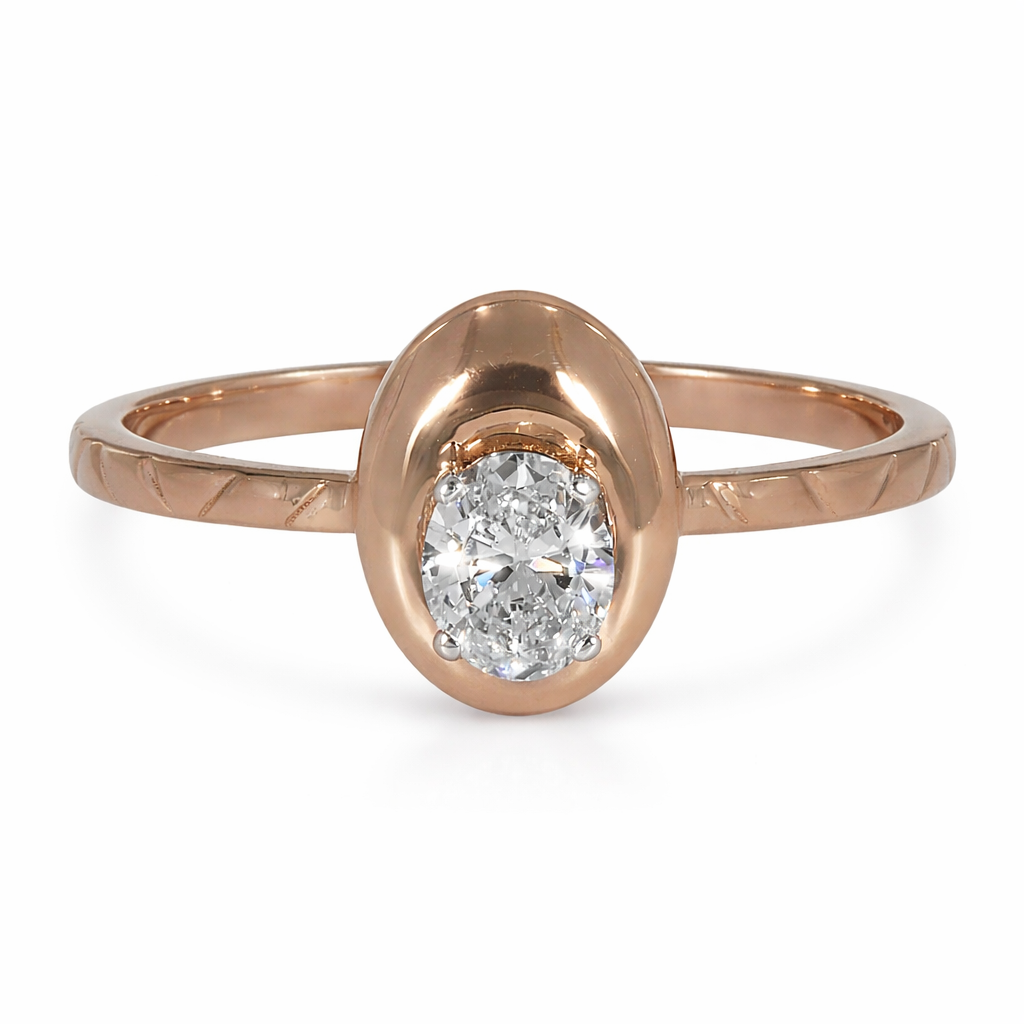 Oval Halo Ring