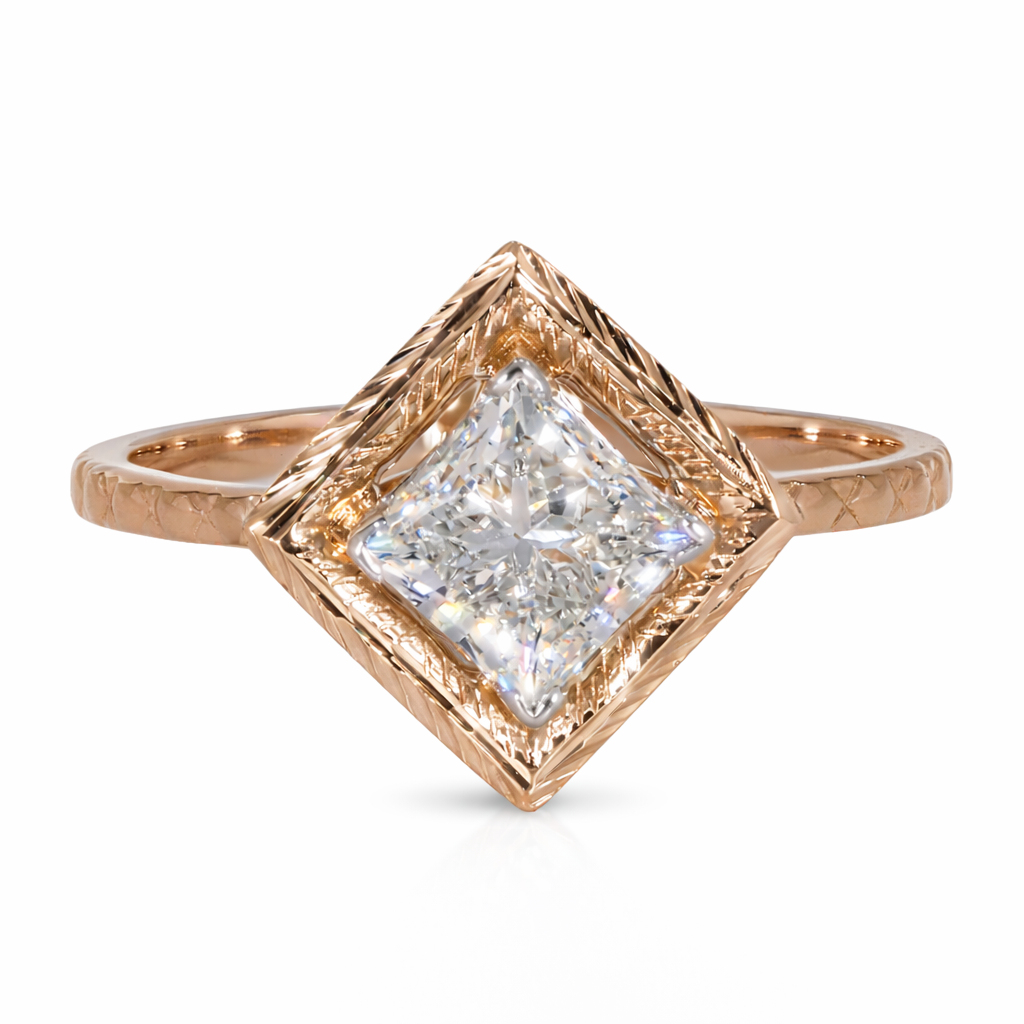 Cushion Halo Ring