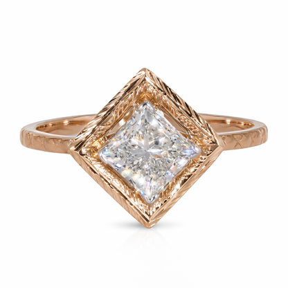 Cushion Halo Ring