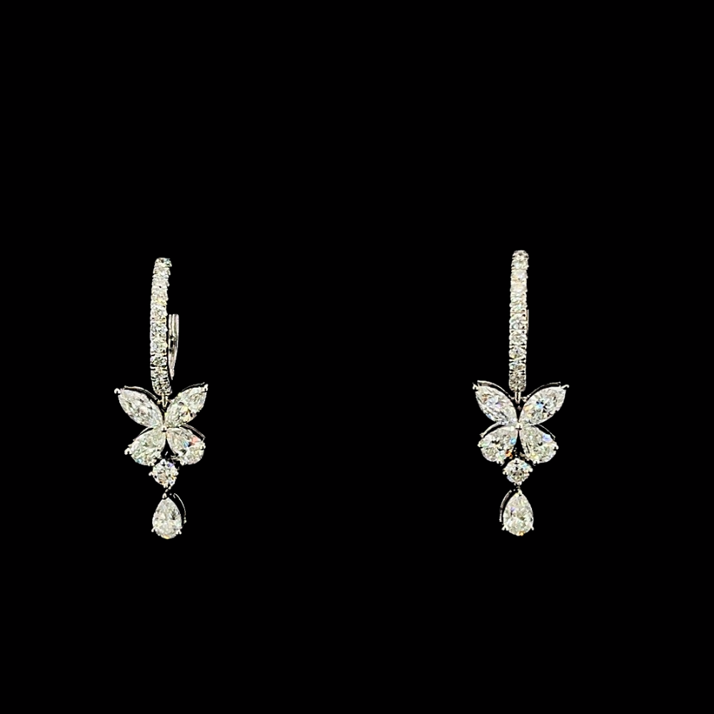 Flutter drop Earrings