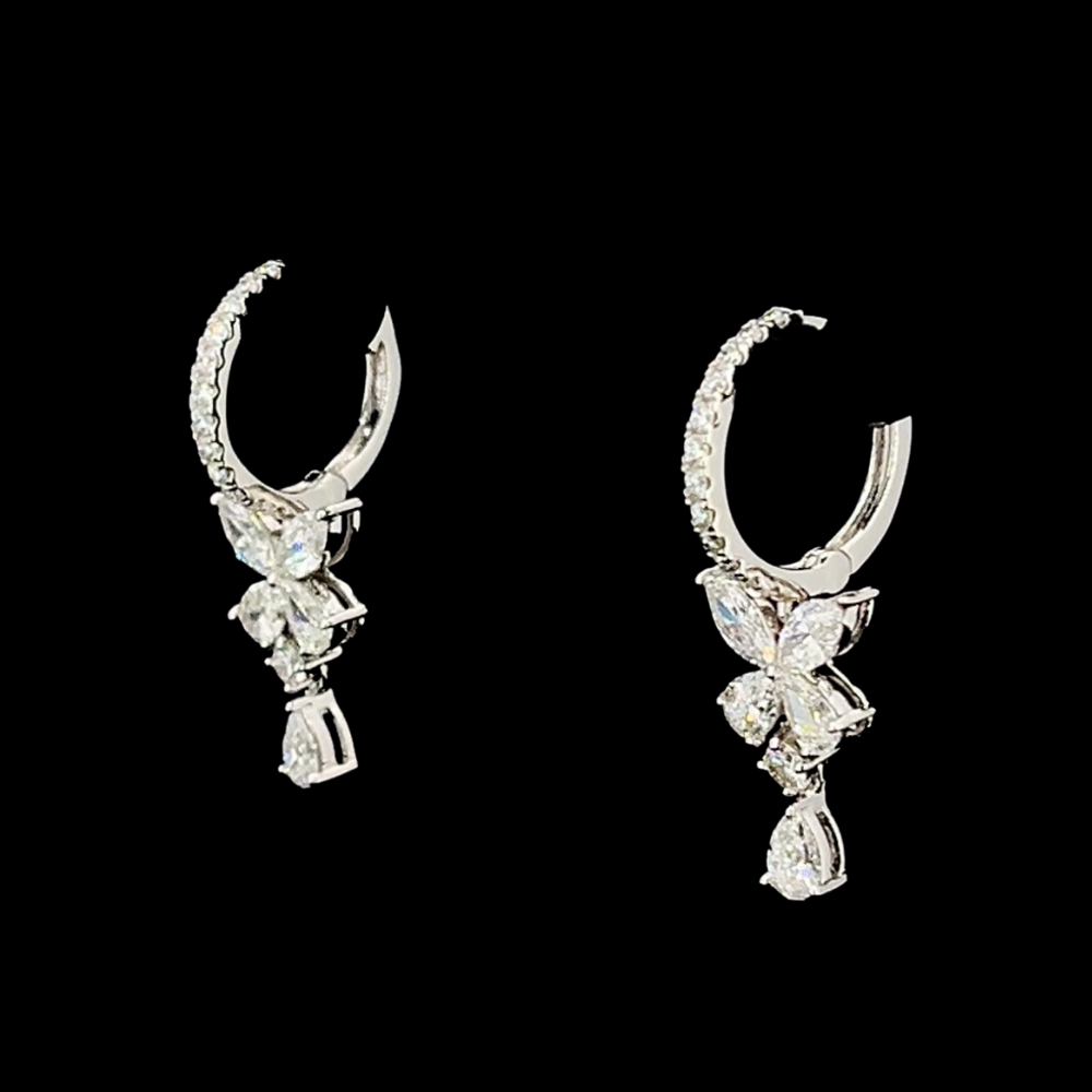 Flutter drop Earrings