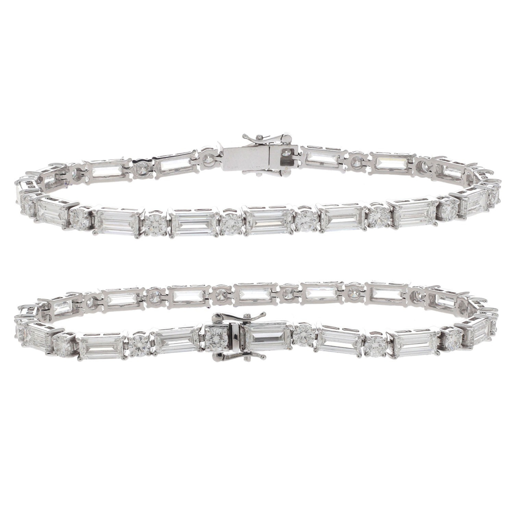 Lunar Twist Tennis Bracelet (0.24 ct Each)