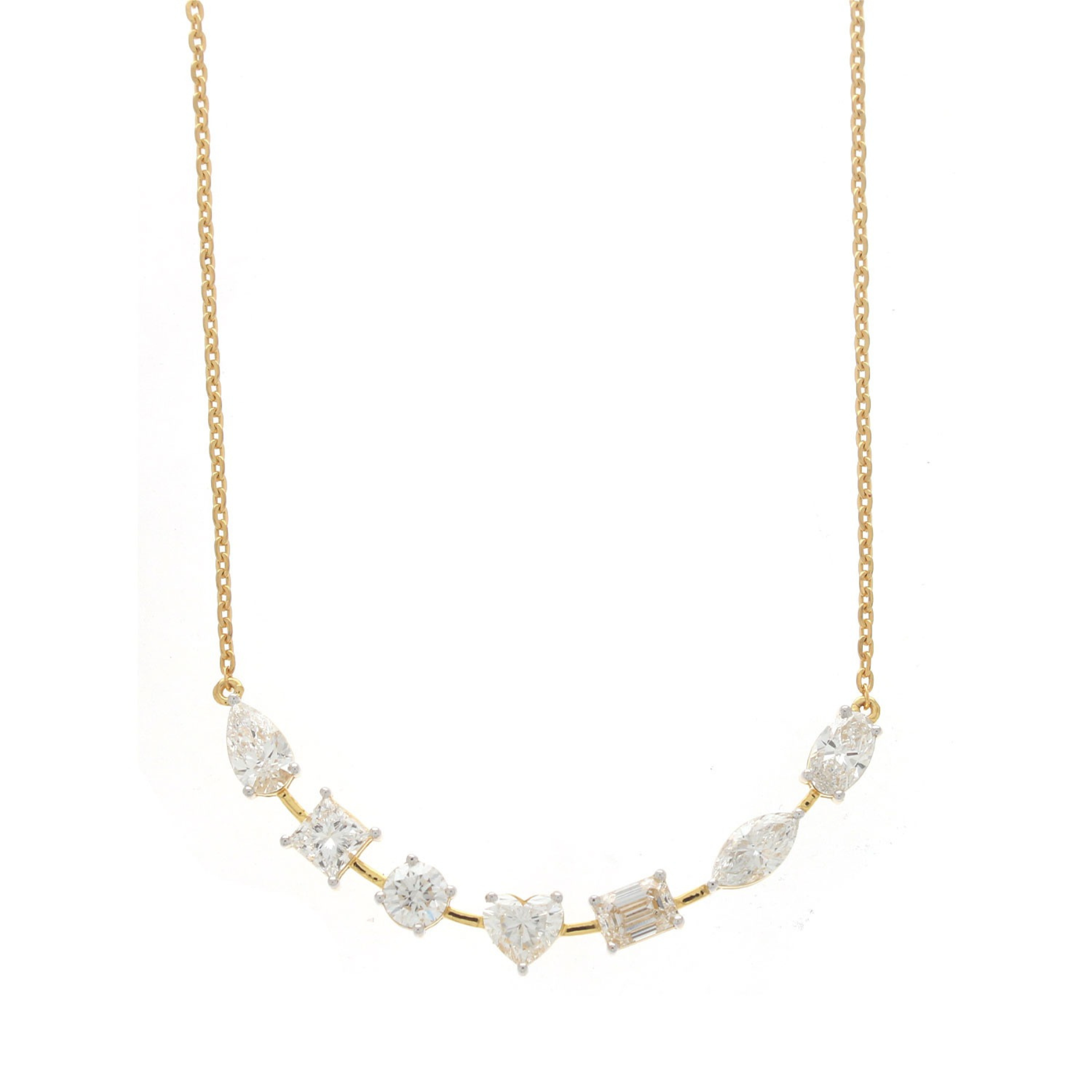 Lustre Line Necklace