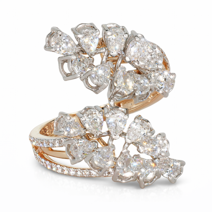Pear Rays Ring