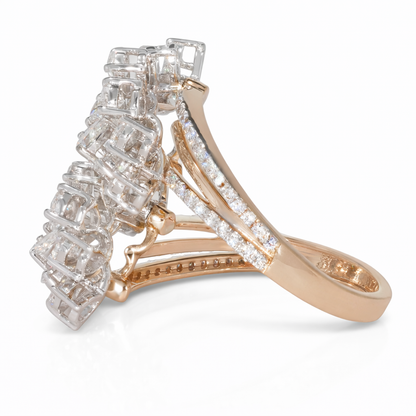 Pear Rays Ring