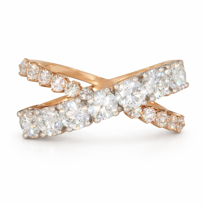 Round cross Ring
