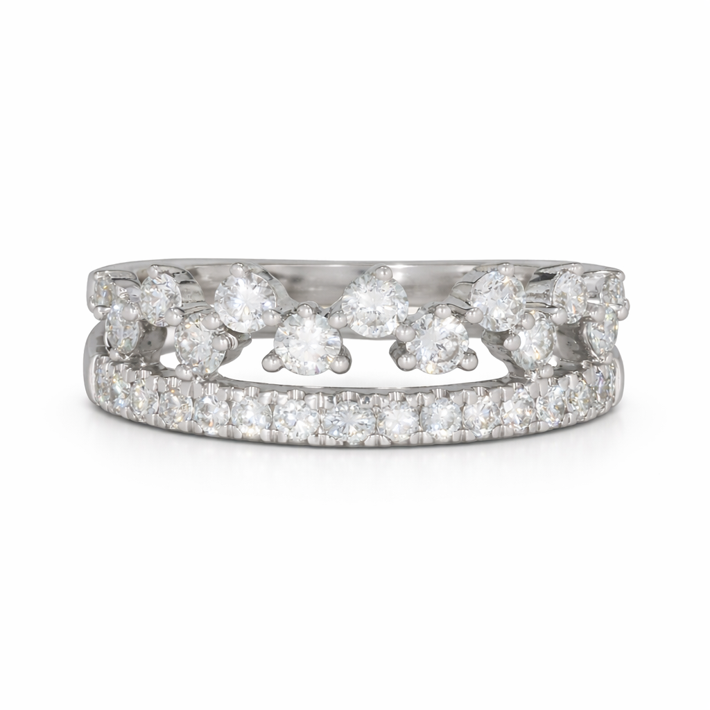 Cluster eternity Ring