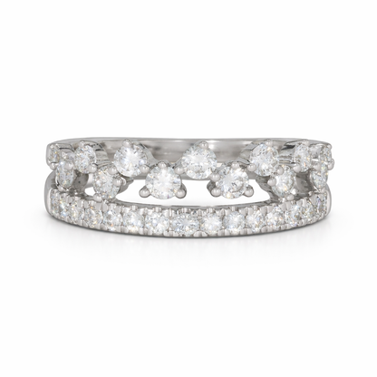 Cluster eternity Ring