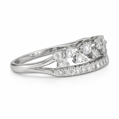 Cluster eternity Ring