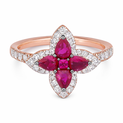 Pear Petal Ring