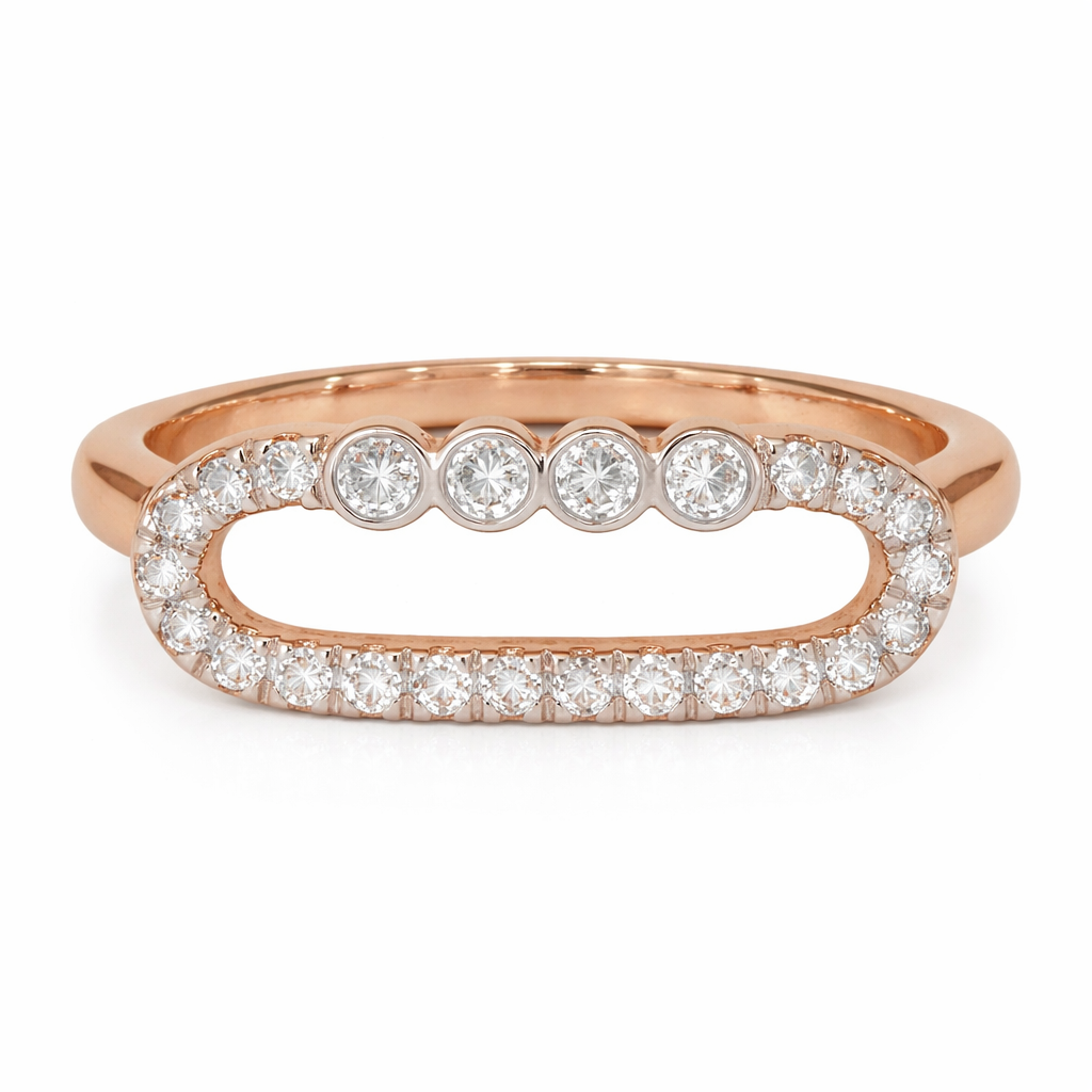 Oval Link Ring