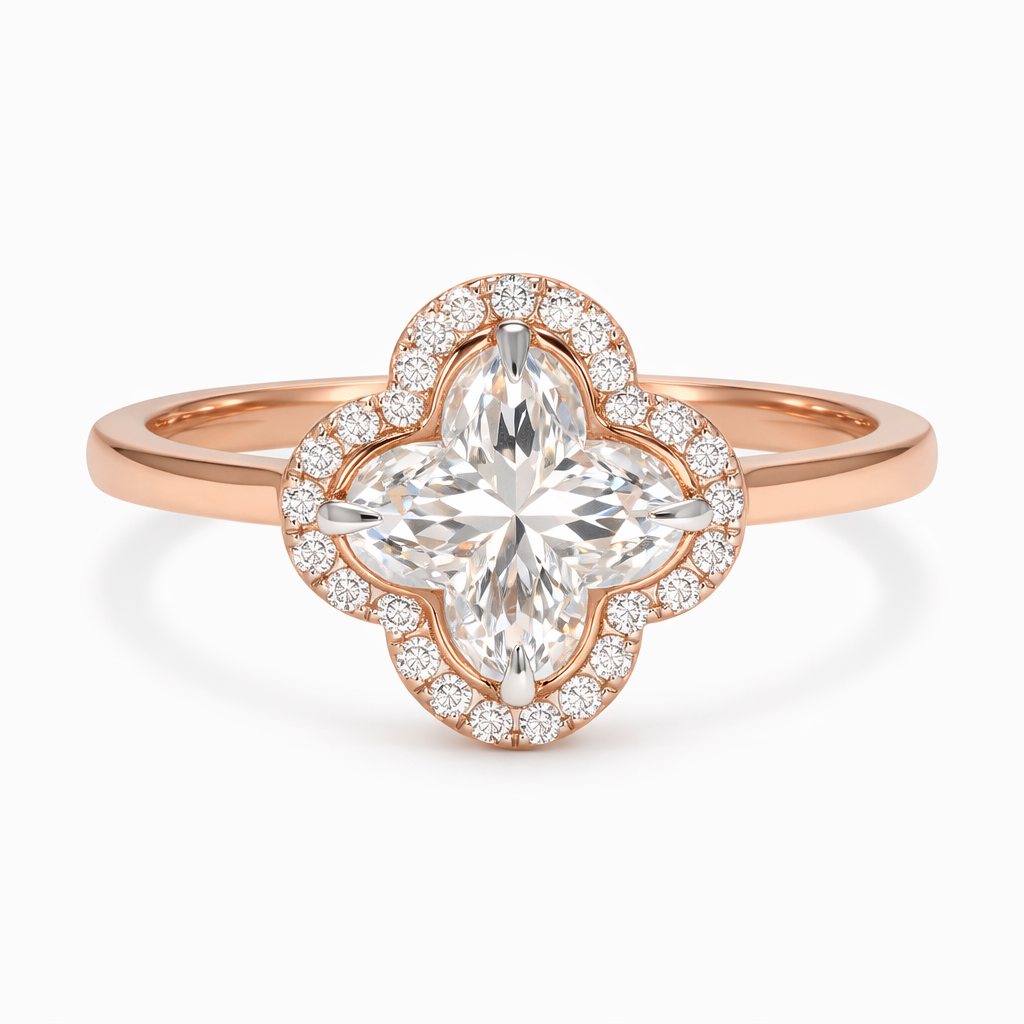Lily Solitaire Ring