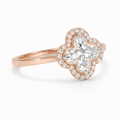 Lily Solitaire Ring