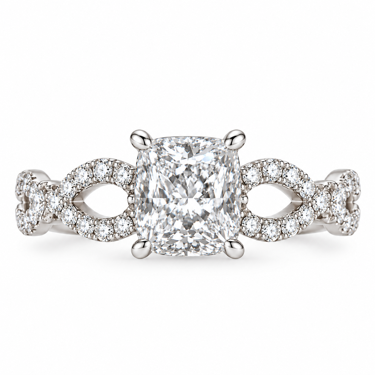 Infinity Luxe Princess Solitaire Ring