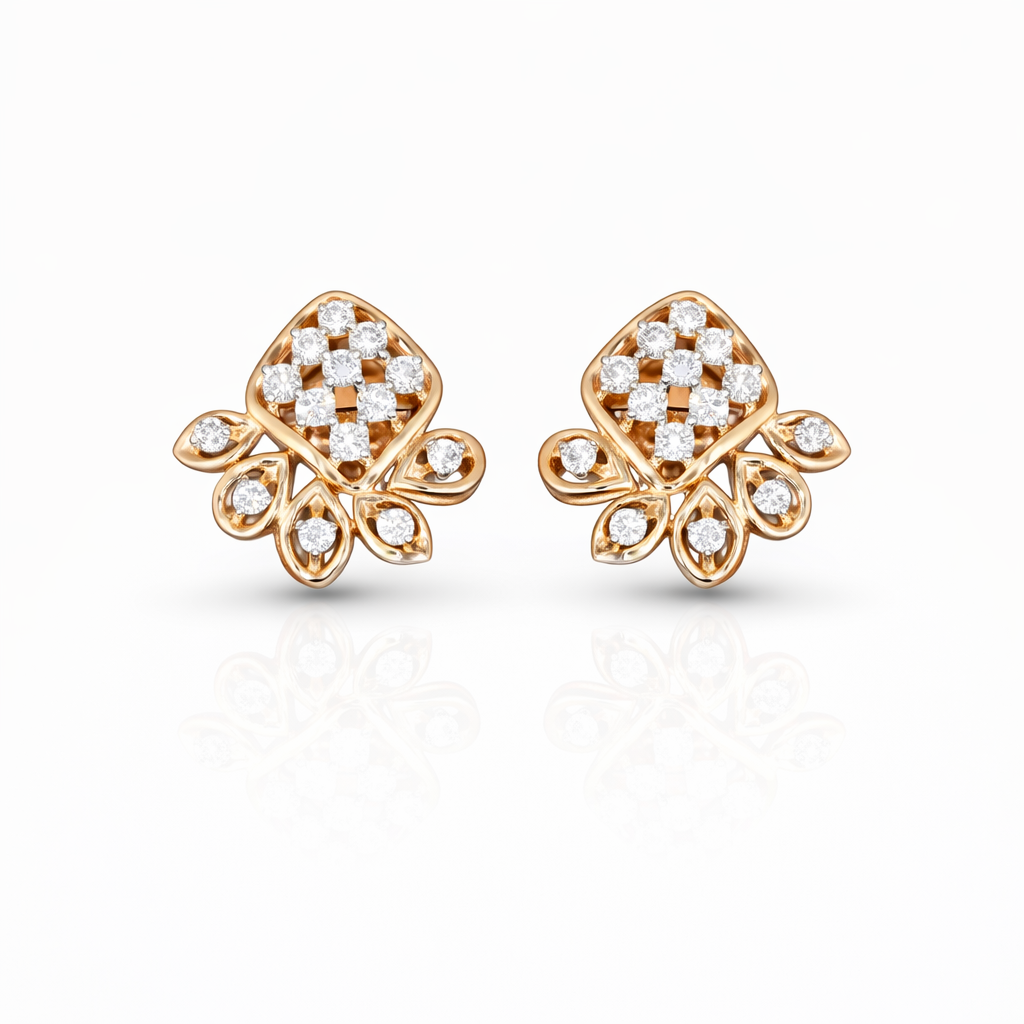 Round blossom Stud