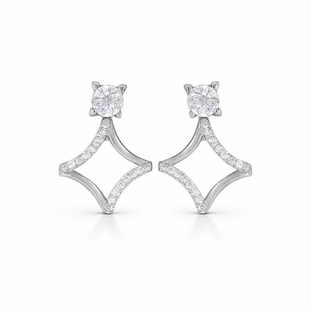 Geometric Drop earrings