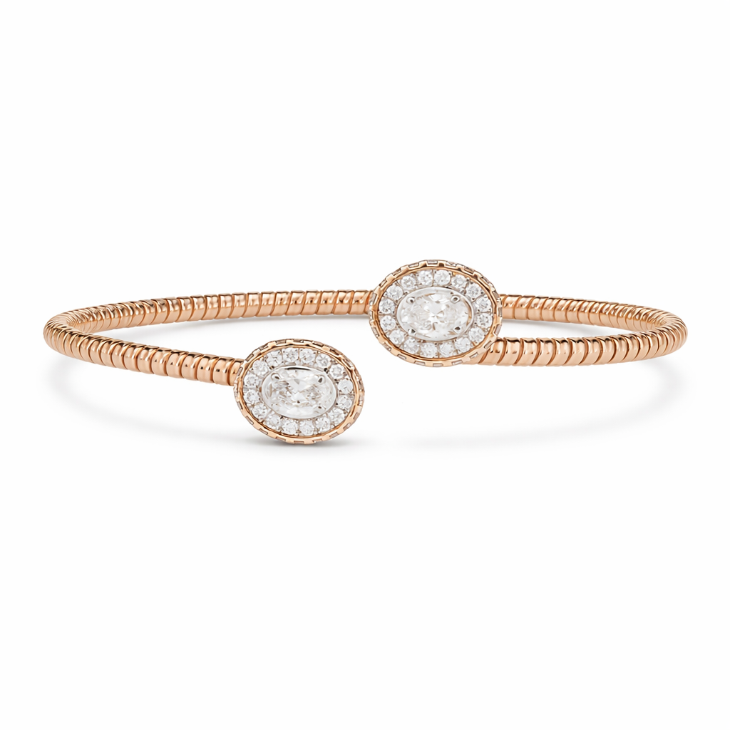 Titanium Round Bangle