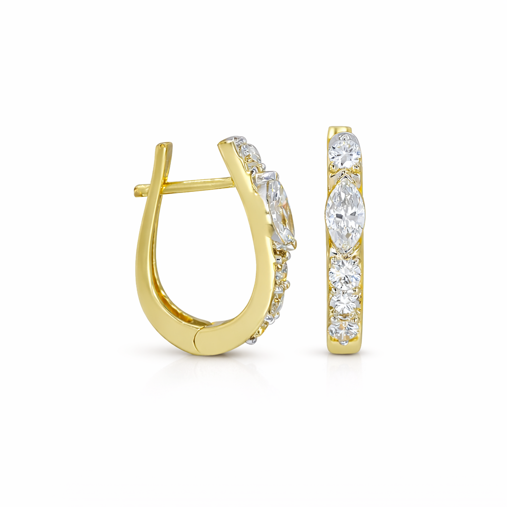 Marquise hoop