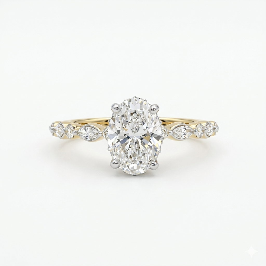 Oval diamond Ring