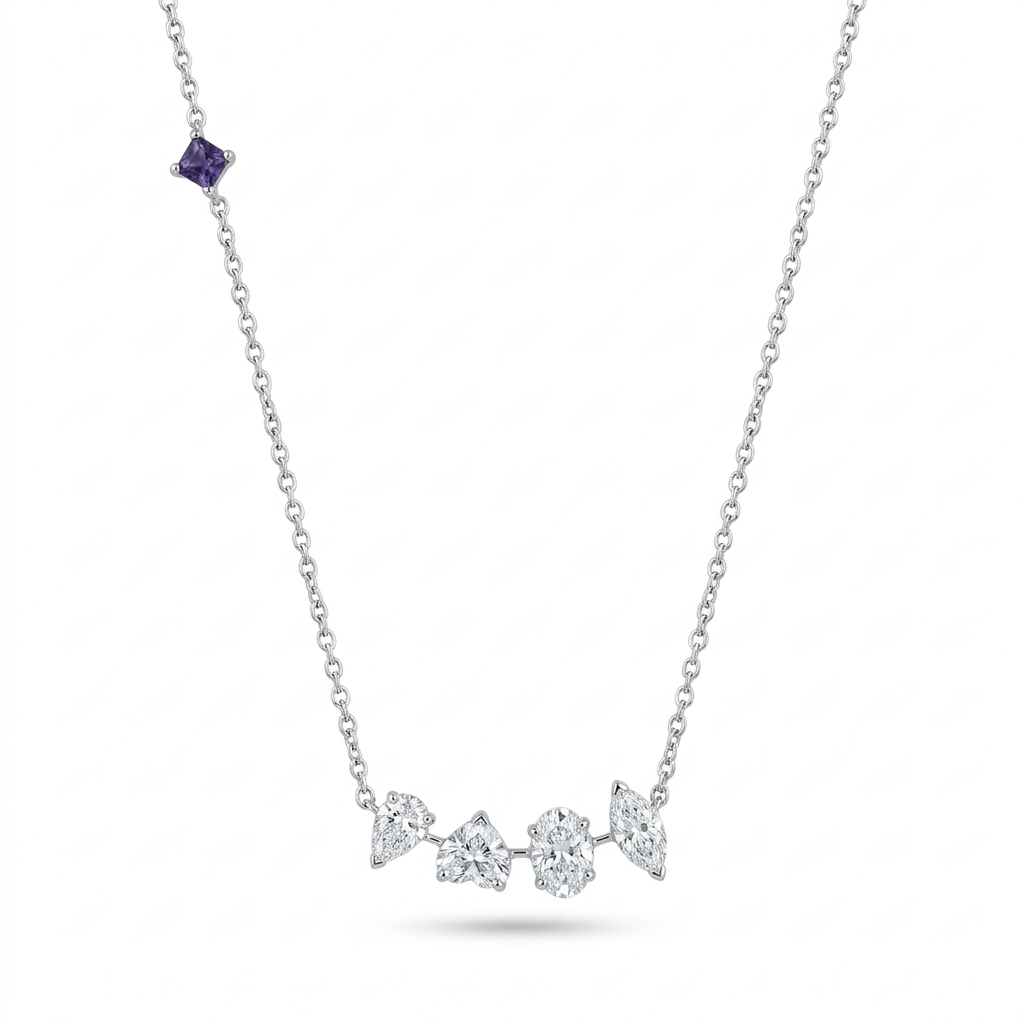 Fancy-cut pendant