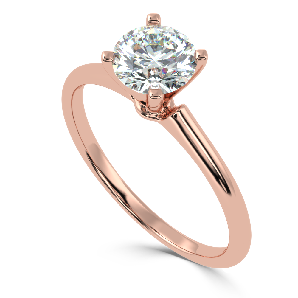 Classic 1 ct Round Solitaire Ring