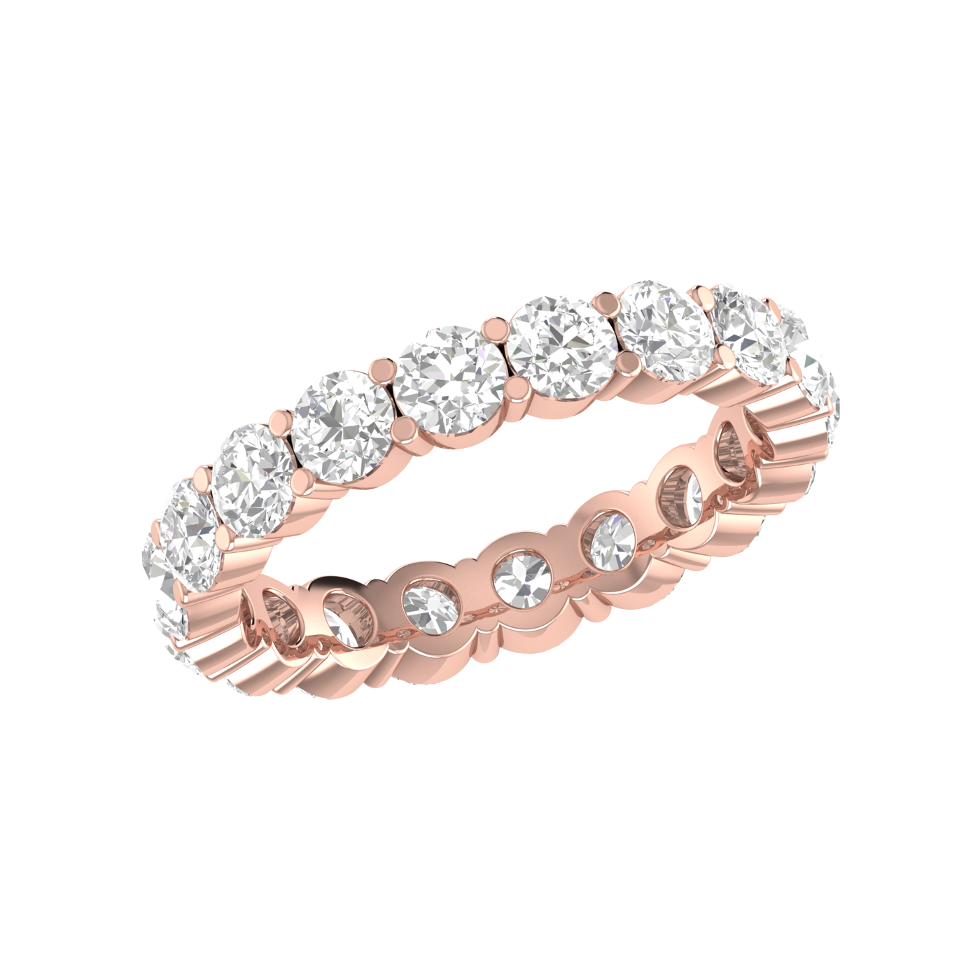 Round Eternity Ring (0.15 ct each)