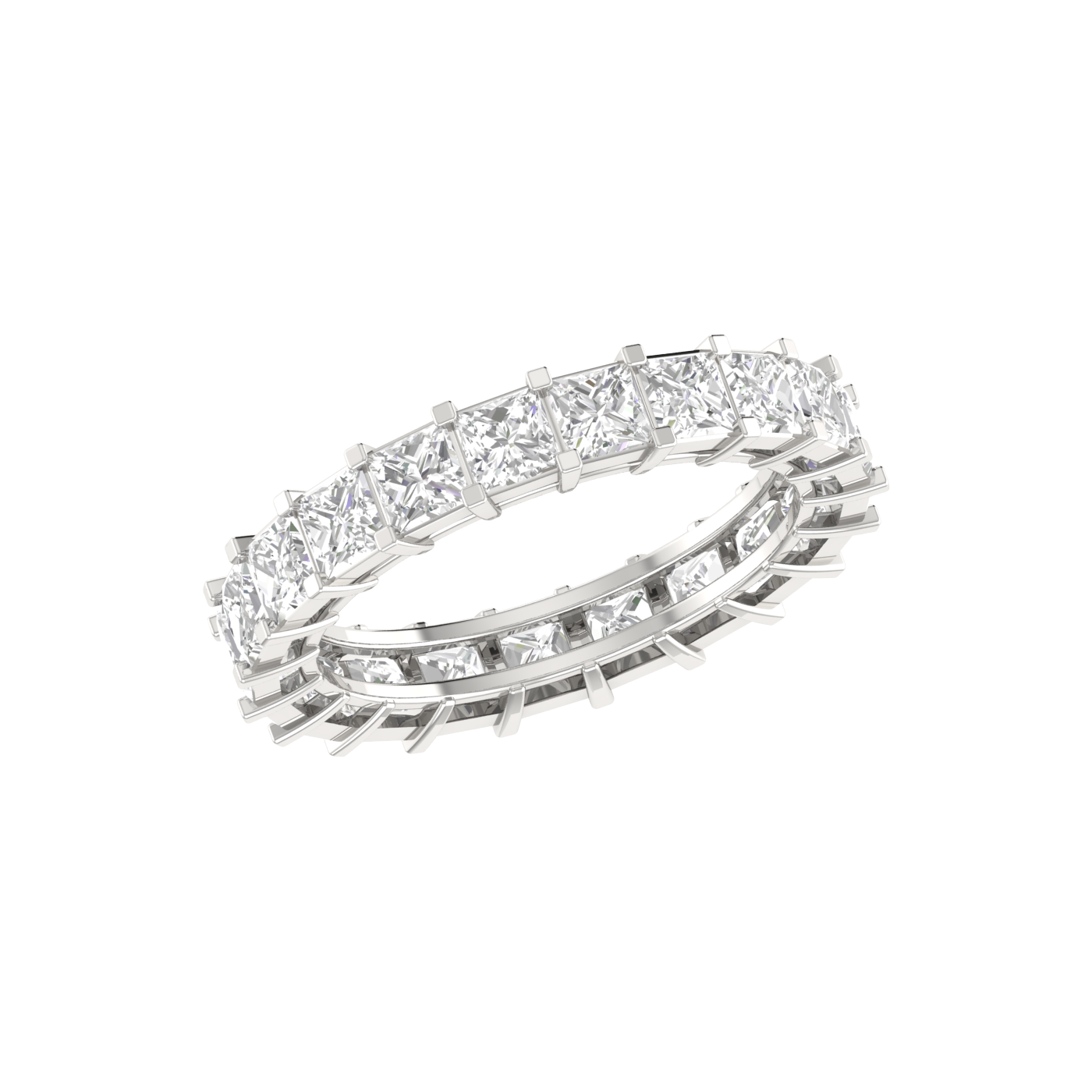 Princess Eternity Ring (0.25 ct each)