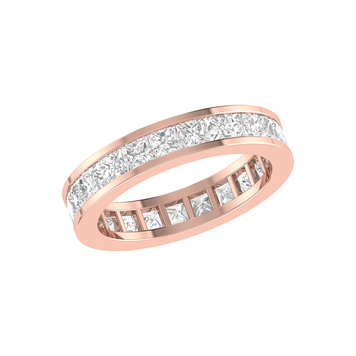 Princess Eternity Ring (0.15 ct each)