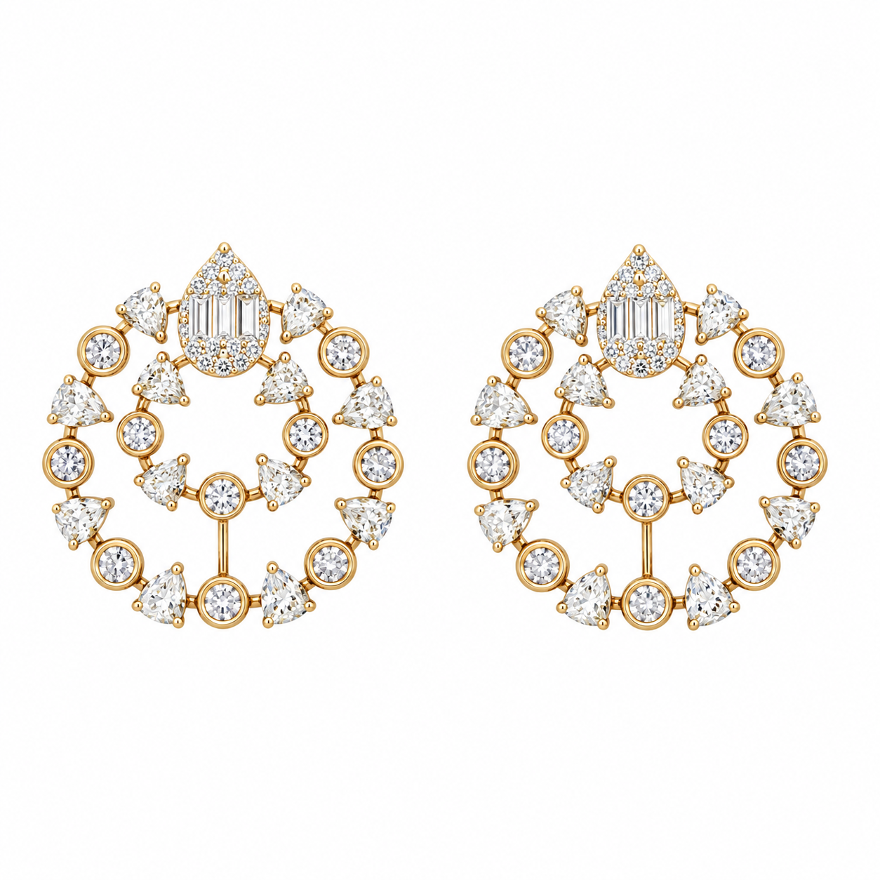 Celestial Circle Earrings