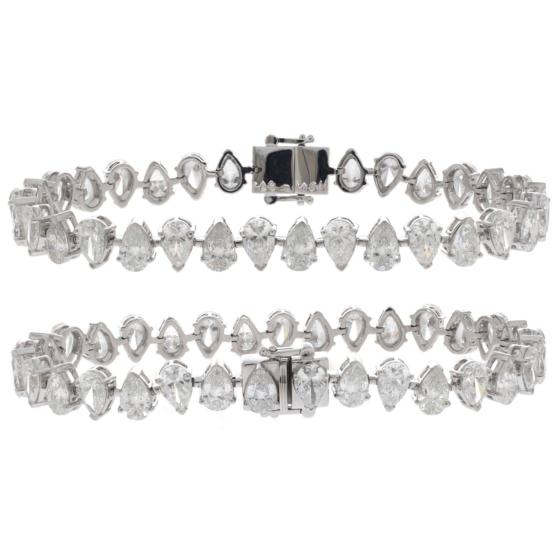 Regal Weave Tennis Bracelet (0.30 ct each)