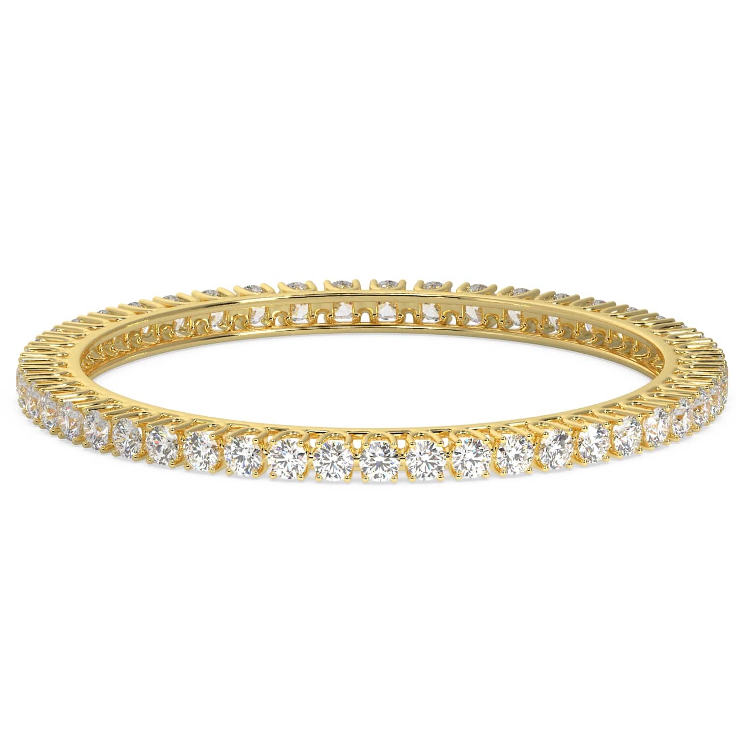 Round Bangle (0.25 ct each)