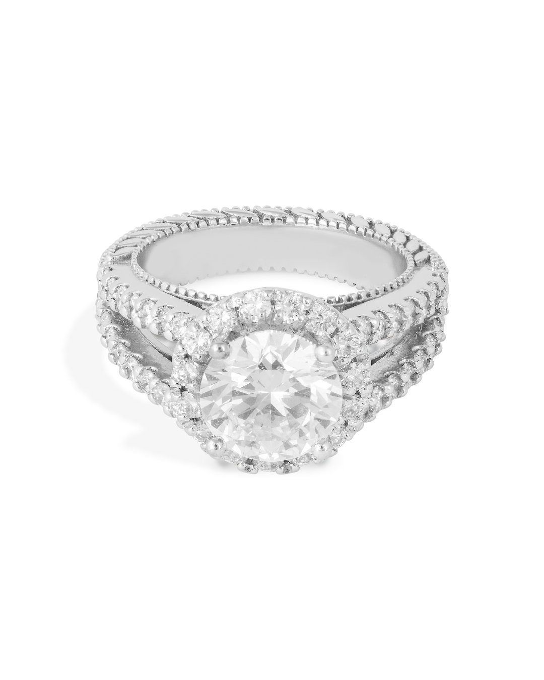 Round 2.00ct Ring in Vintage Setting